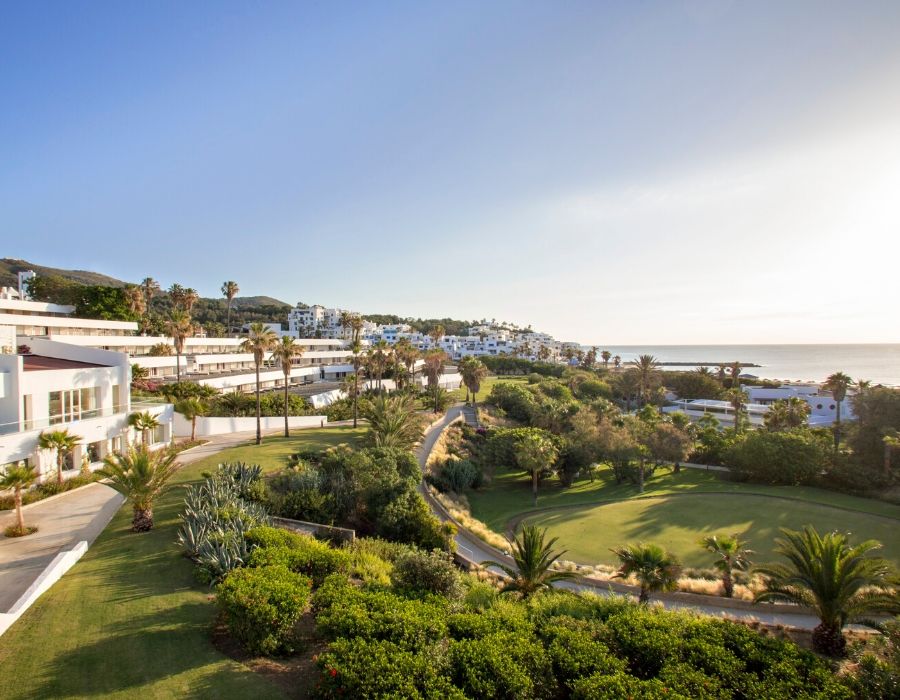 panoramic view with rooms at Club Med yasmina